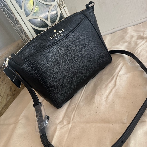 kate spade Handbags - NWB Kate Spade Monica Crossbody Army Green Pebbled Leather